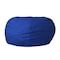 Flash Furniture Bean Bag Chair, Blue Back, 42 in W 42" L 19" H DG-BEAN-LARGE-SOLID-ROYBL-GG - alternate 1